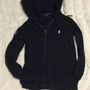 Ralph Lauren zip up hoodie
